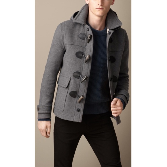 Burberry Brit 'Burwood' Duffle Coat - Picture 3 of 16